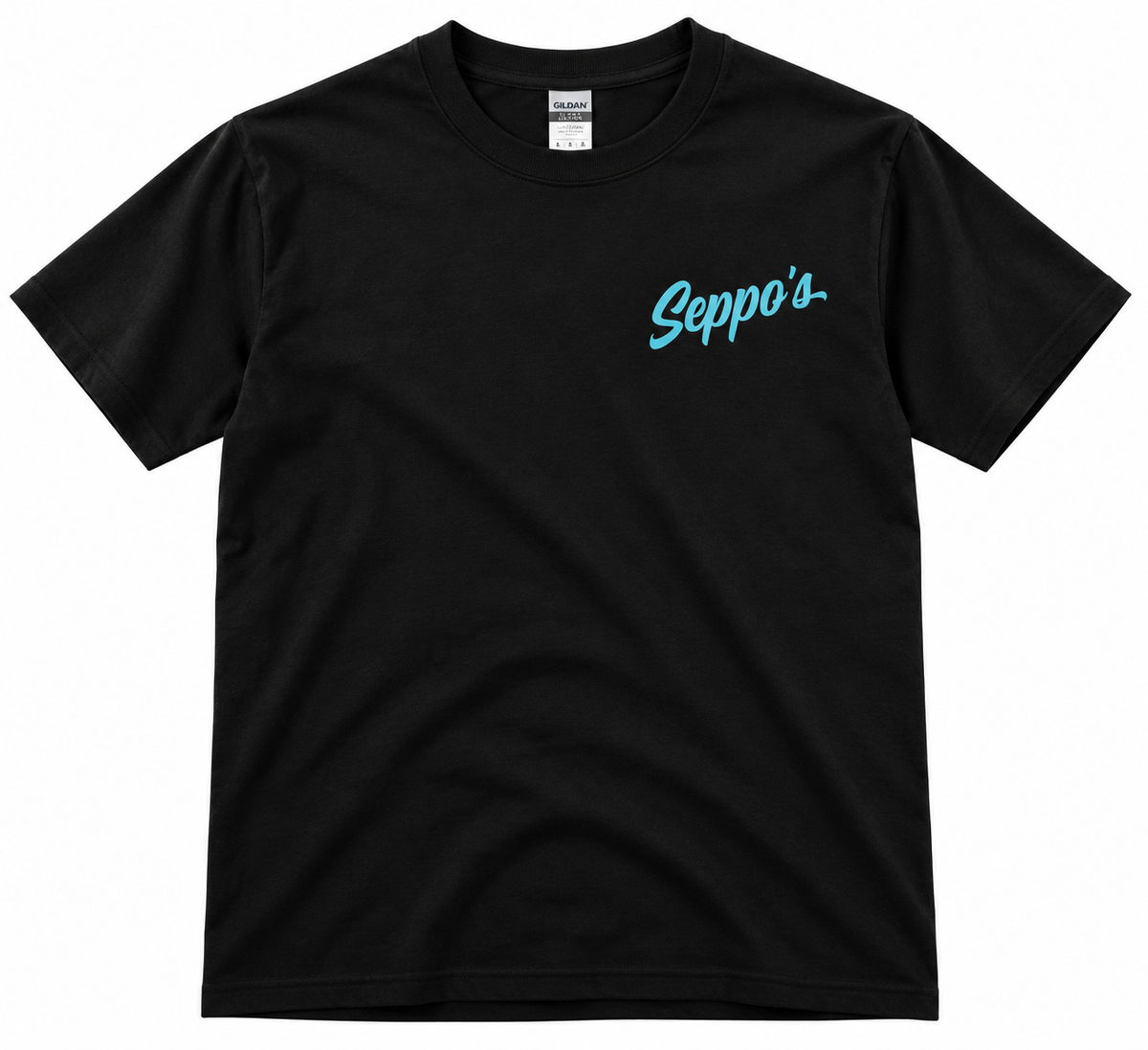 Seppo's Retro Turquoise Logo T-Shirt
