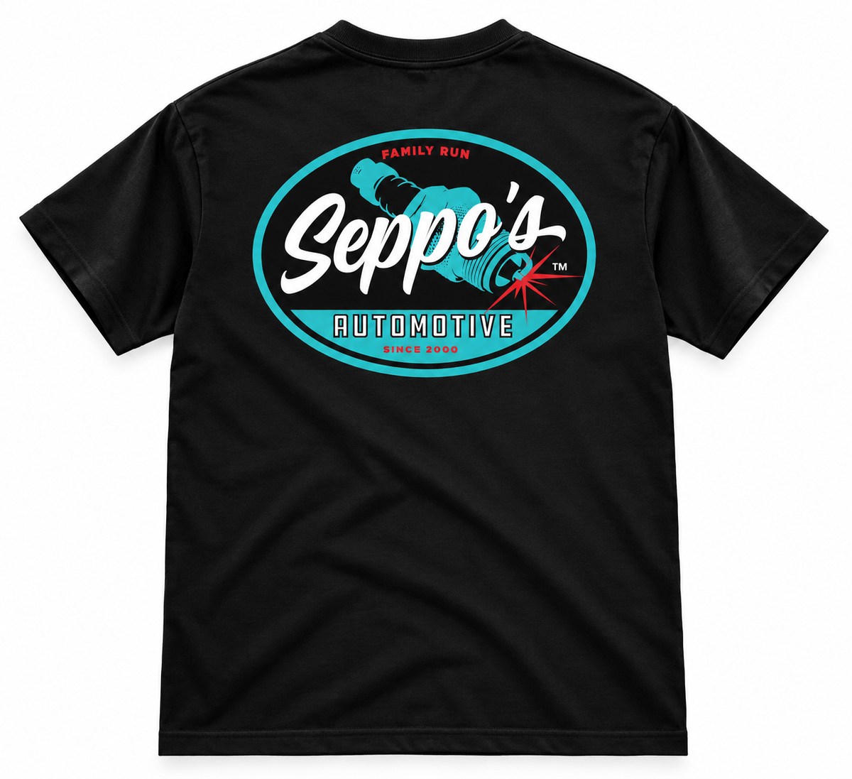 Seppo's Retro Turquoise Logo T-Shirt