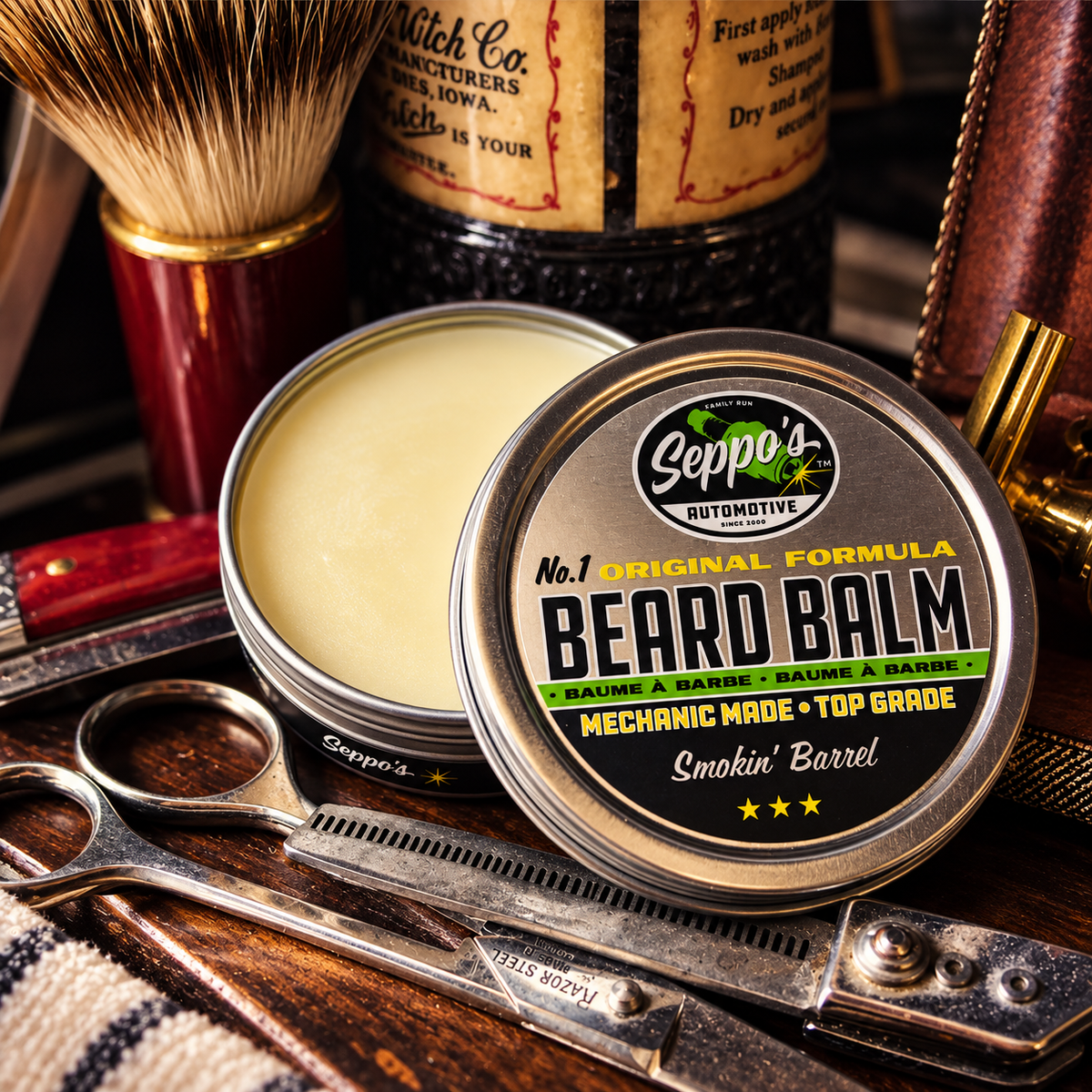 BEARD BALM SMOKIN' BARREL