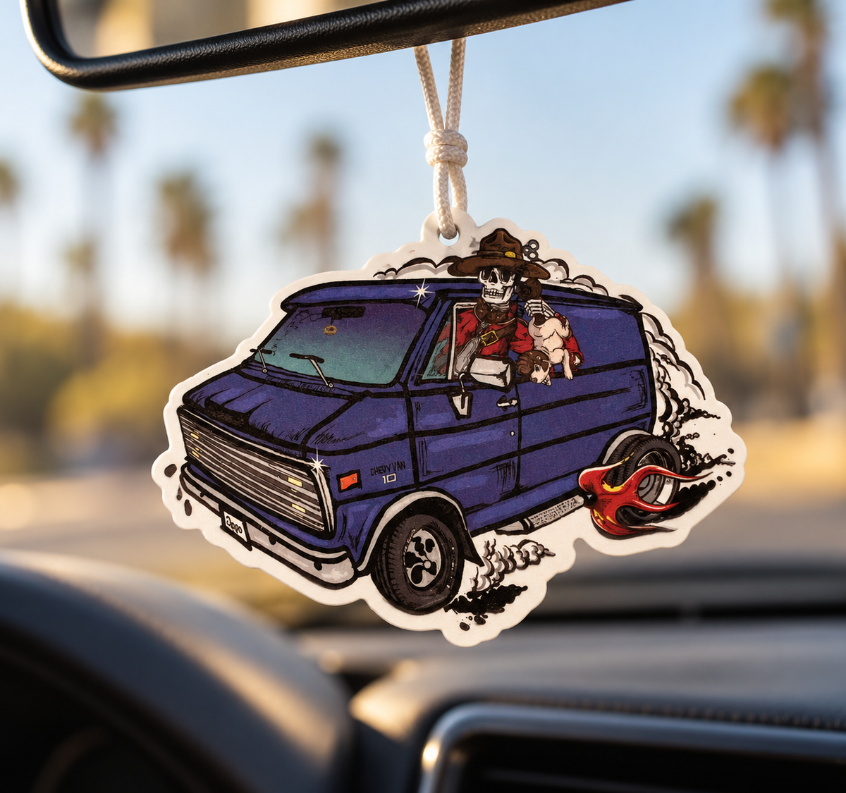 Boogy Van Air Freshener – Tropical Pineapple