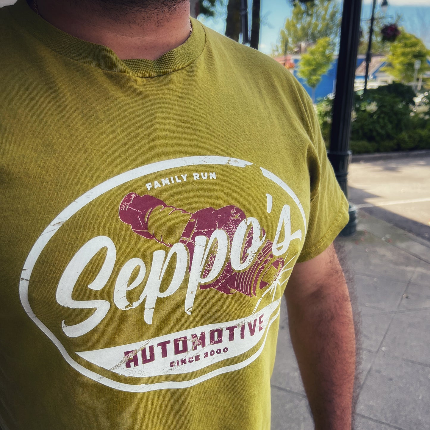 Seppo's Distressed Army T-Shirt