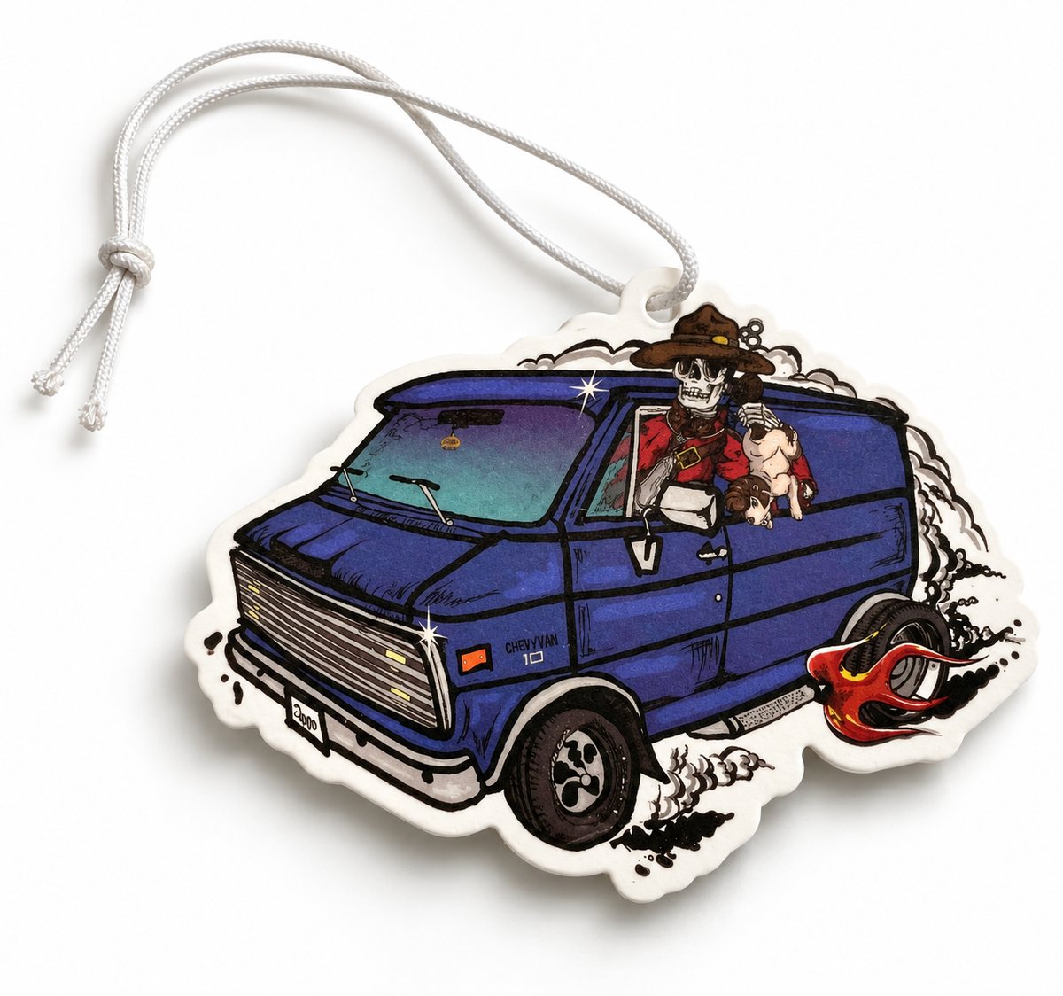 Boogy Van Air Freshener – Tropical Pineapple