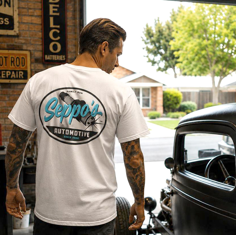 Retro Blue Og Logo T-Shirt